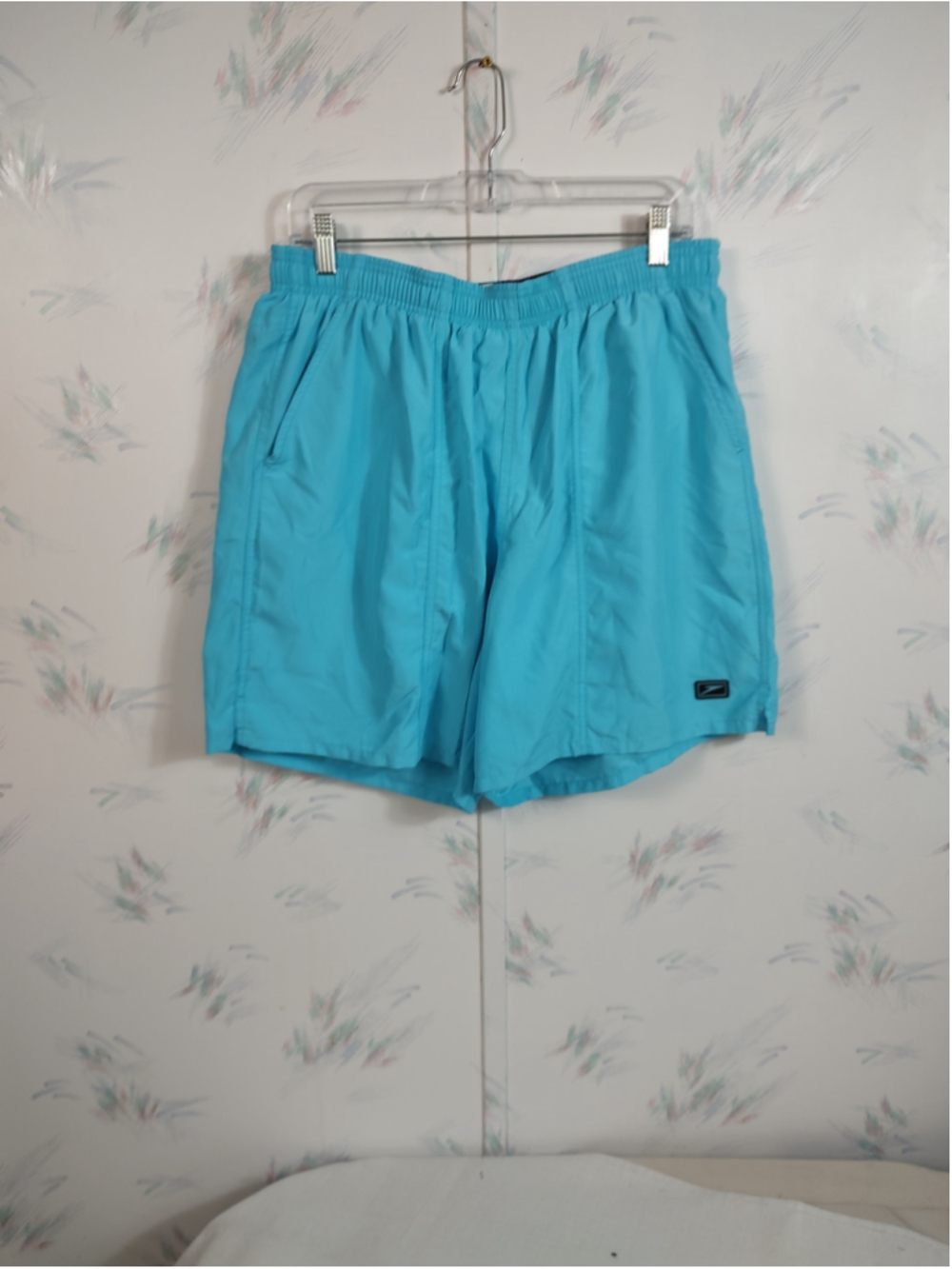 Men's Speedo Rally ll Swim Trunks Size L Blue